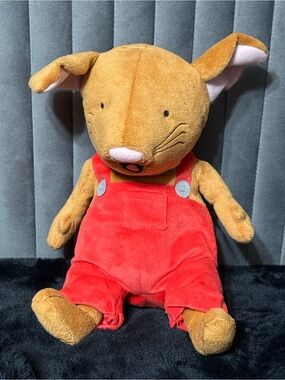 Kohl’s Cares If You Give a Mouse a Cookie Mouse Plush Red Overalls
